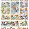 Cobble Hill Kleurrijke Fietsen - Puzzel Van 1000 Stukjes