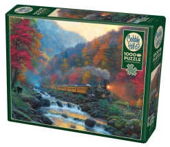 Cobble Hill Smoky Train - Puzzel Van 1000 Stukjes