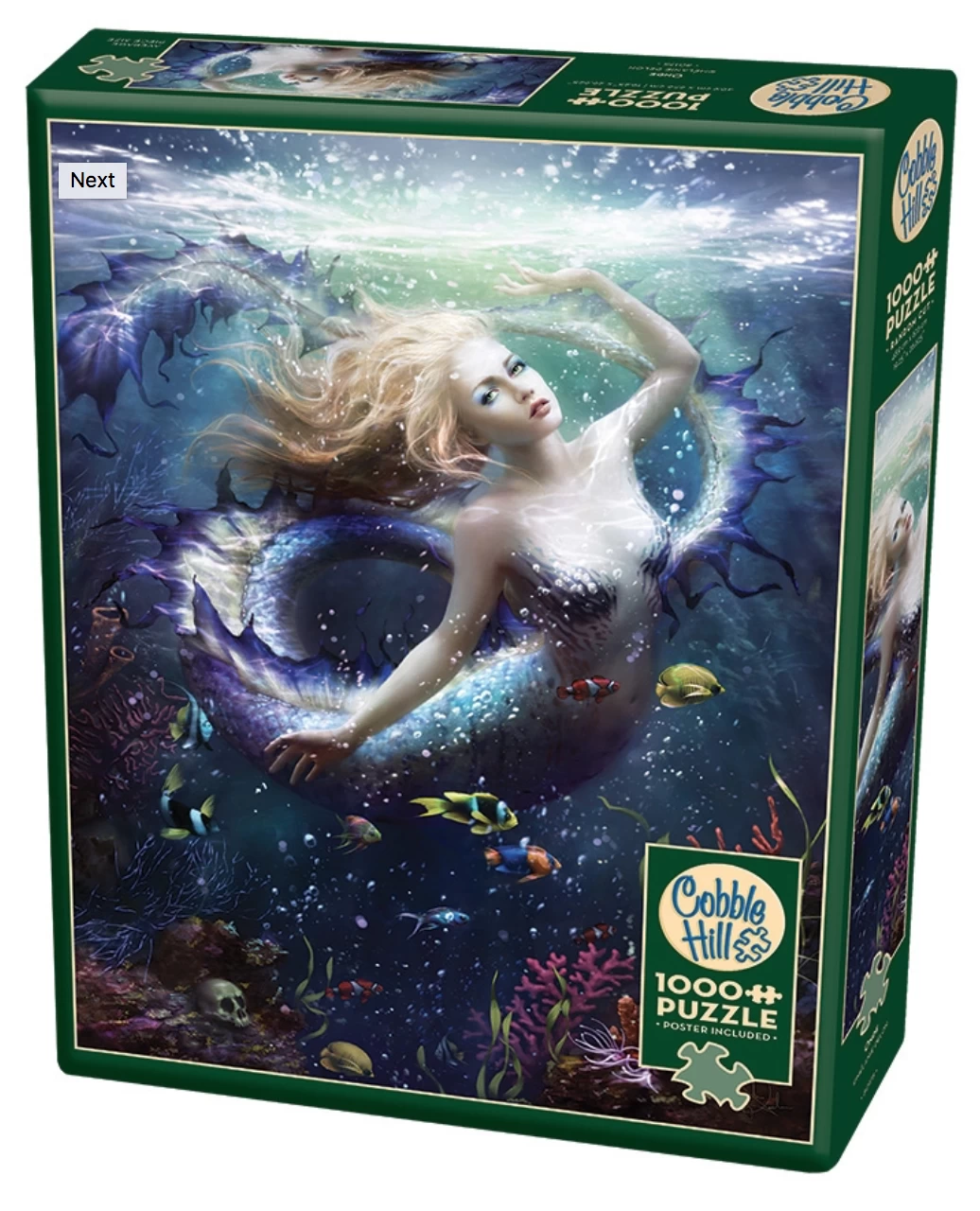Cobble Hill Zeemeermin - Puzzel Van 1000 Stukjes - Afbeelding 2