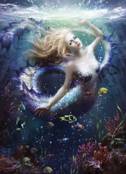 Cobble Hill Zeemeermin - Puzzel Van 1000 Stukjes