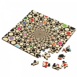 Curiosi Puzzel Double Q-Fun - Dubbelzijdige Puzzel In Hout - 123 Stukjes