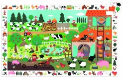 Djeco Blij Op De Boerderij - Puzzel Van 35 Stukjes