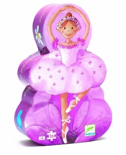 Djeco De Ballerina Met De Bloem - Puzzel Van 36 Stukjes