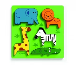 Djeco Dieren Uit Afrika - 5 Stukjes