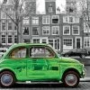Educa Auto In Amsterdam - Zwart/wit - Legpuzzel Van 1000 Stukjes