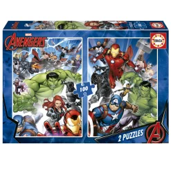 Educa Avengers - 2 X 100 Stukjes