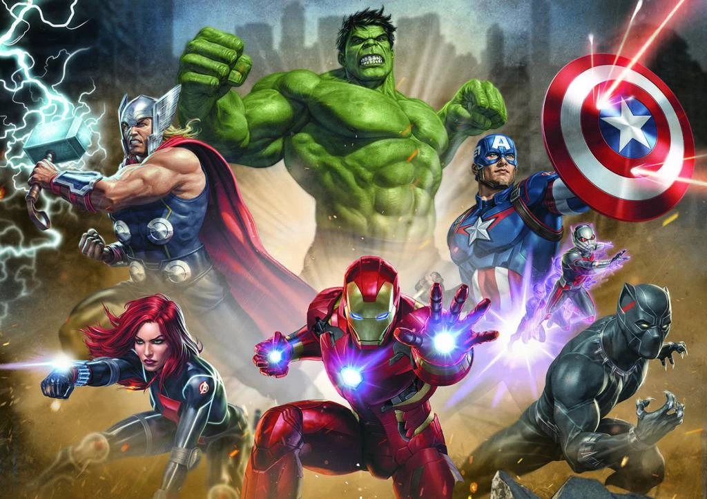 Educa Avengers - Legpuzzel Van 1000 Stukjes - Afbeelding 2