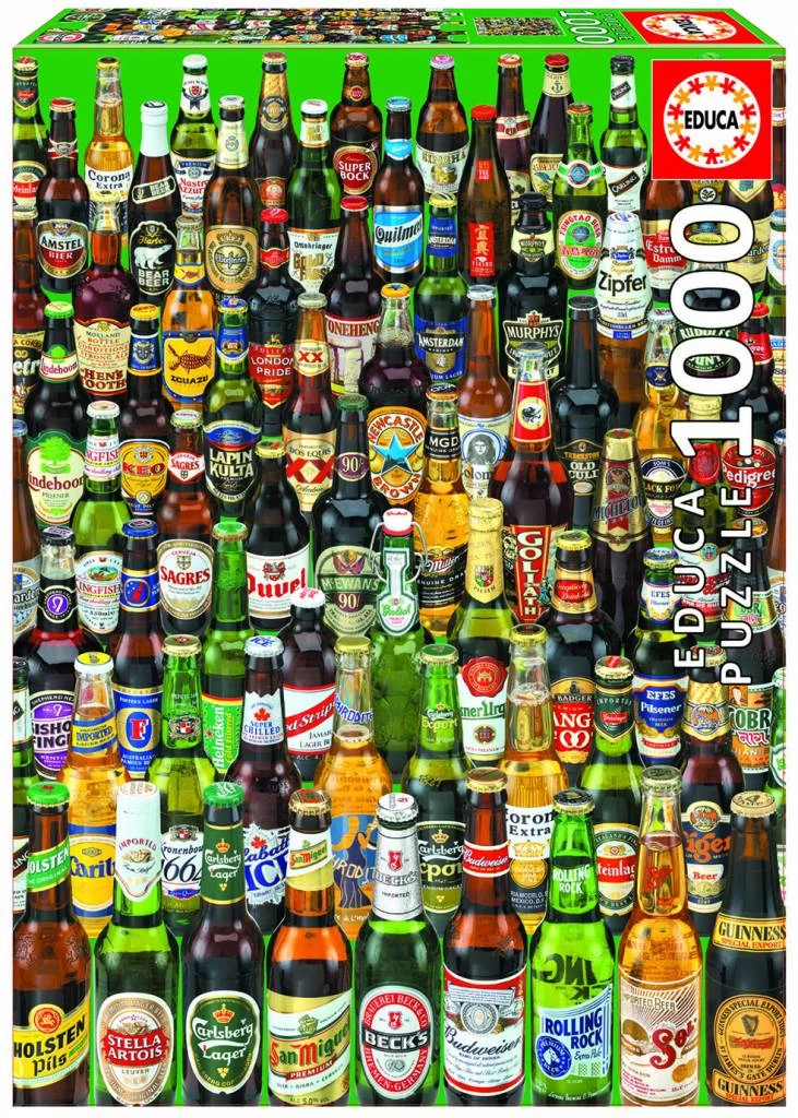 Educa Bier, Heel Veel Bier - 1000 Stukjes - Afbeelding 2
