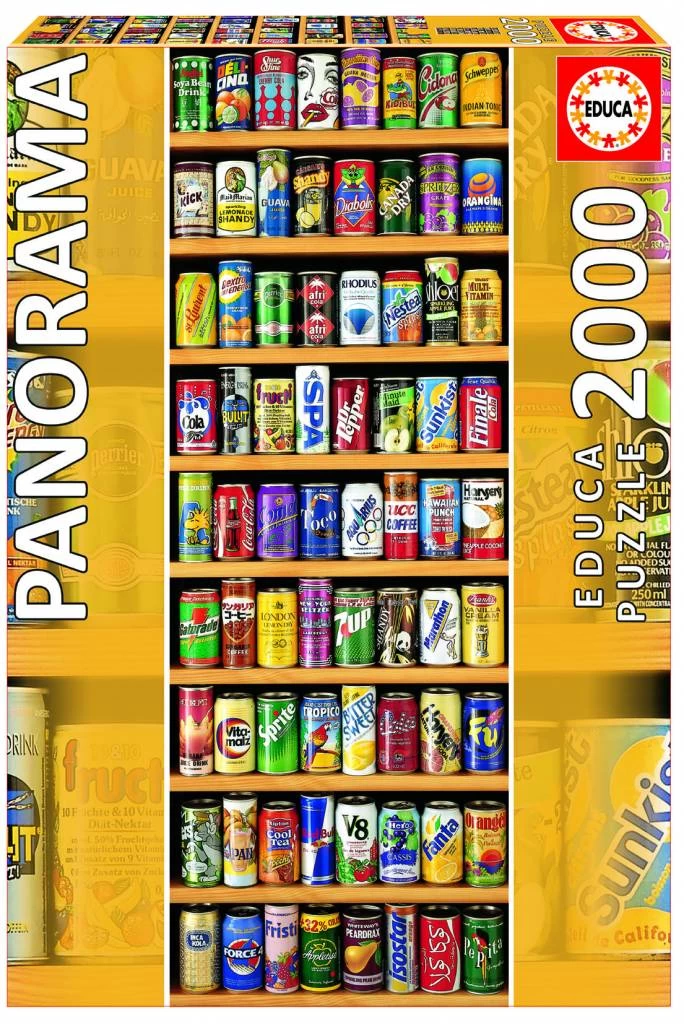 Educa Blikjes Frisdranken - 2000 Stukjes - Afbeelding 2