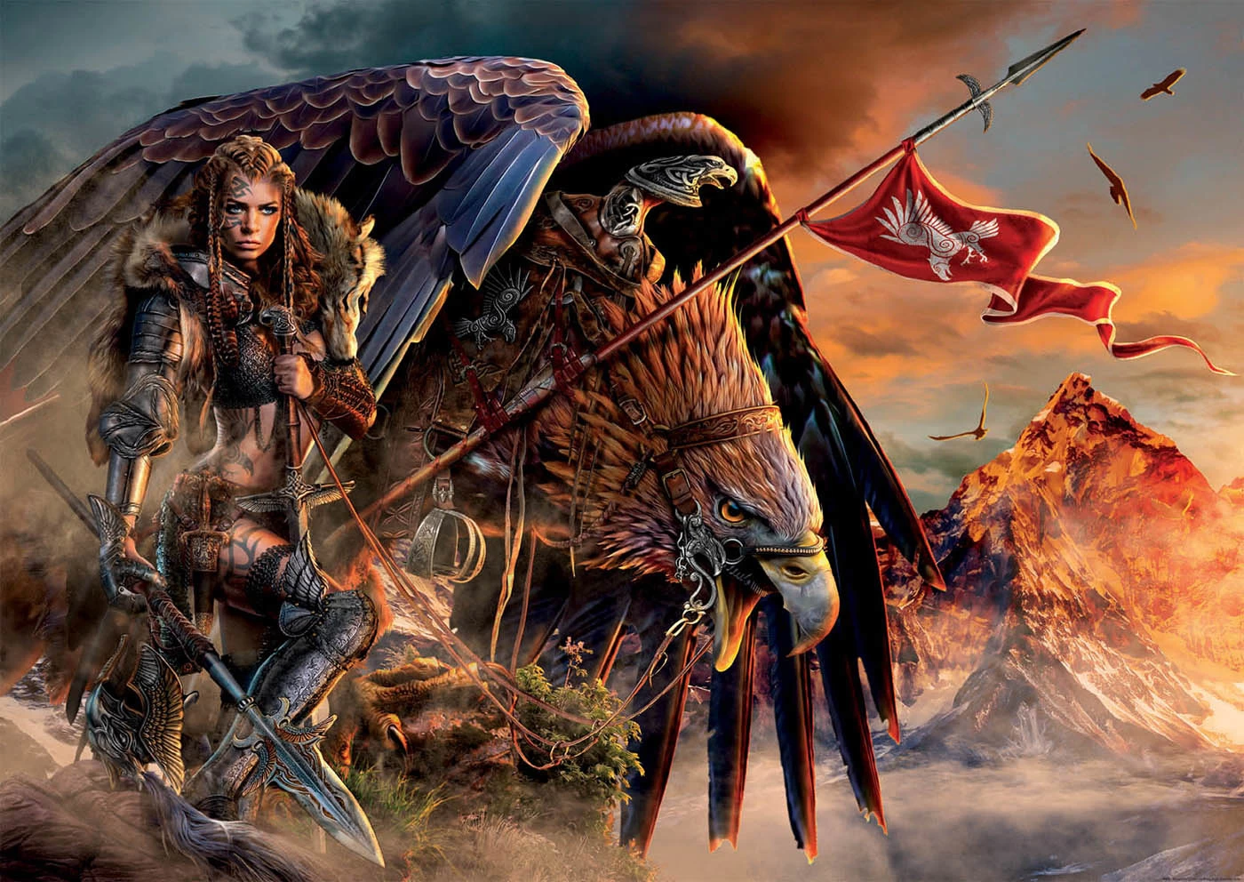 Educa Eagle Rider - Puzzel Van 2000 Stukjes - Afbeelding 2