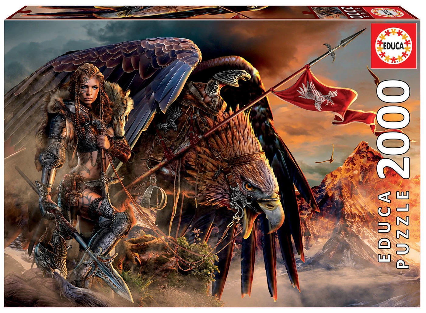 Educa Eagle Rider - Puzzel Van 2000 Stukjes