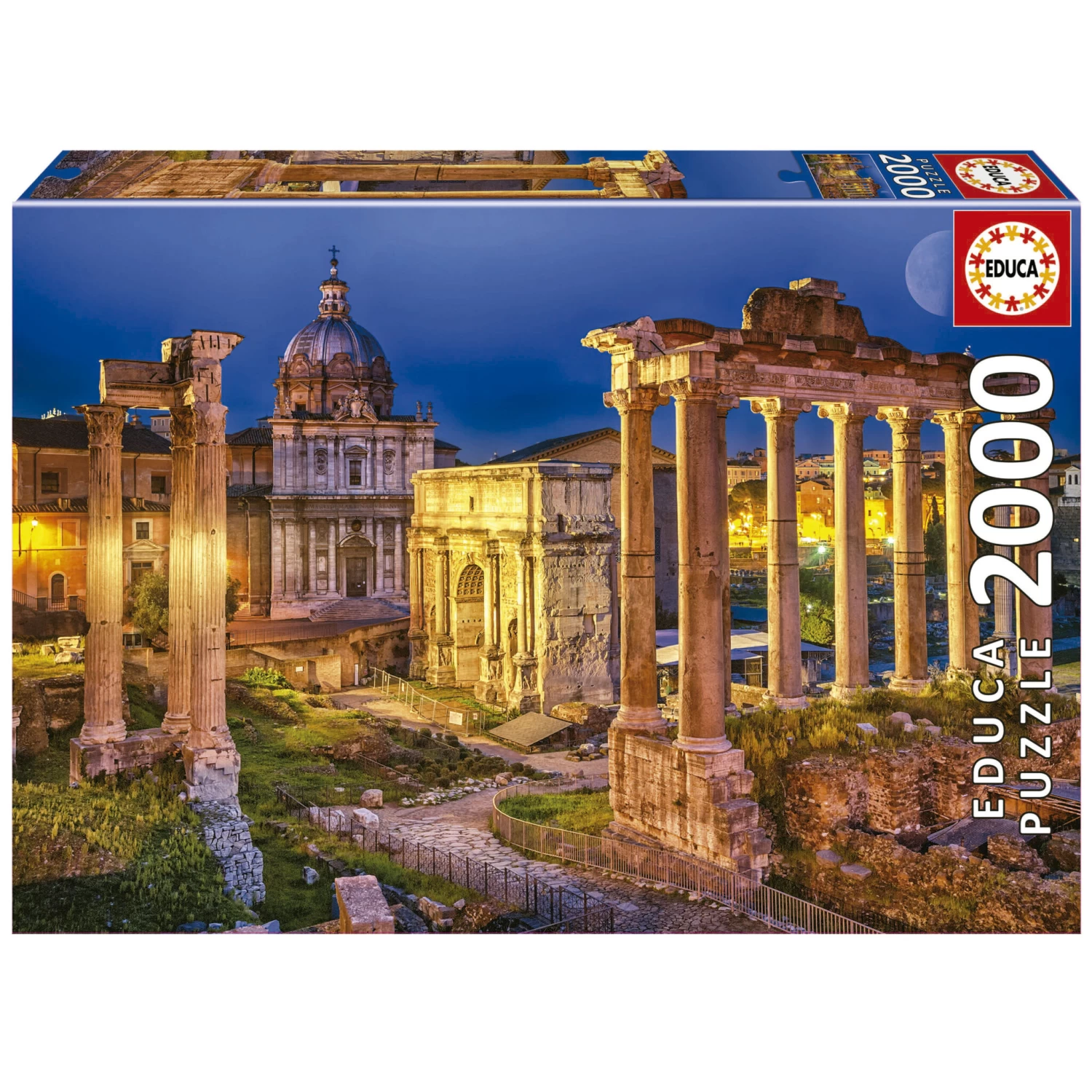 Educa Forum Romanum - Puzzel Van 2000 Stukjes