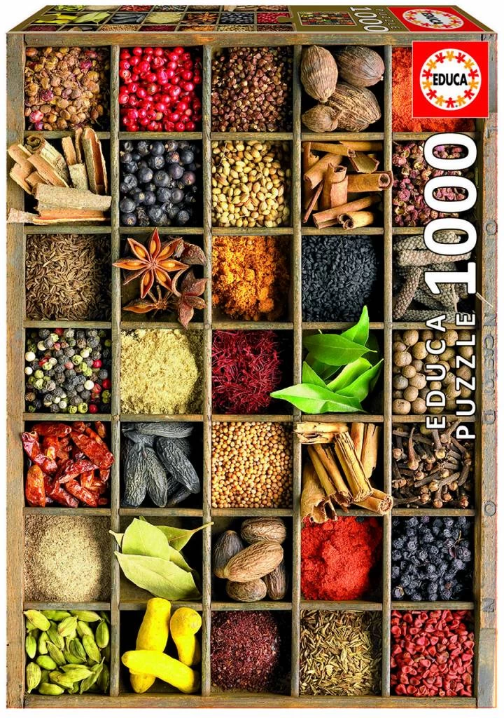 Educa Kruidenbakjes - Puzzel Van 1000 Stukjes - Afbeelding 2