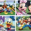 Educa Mickey Mouse En Vrienden - 4 Puzzels Van 20 / 40 / 60 / 80 Stukjes
