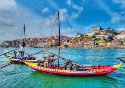 Educa Rabelo Boten, Porto - Puzzel 1000 Stukjes