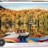 Eurographics Puzzles Cottage Aan Het Meer - Quebec - Puzzel Van 1000 Stukjes