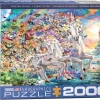 Eurographics Puzzles Eenhoorn Fantasie - Puzzel Van 2000 Stukjes