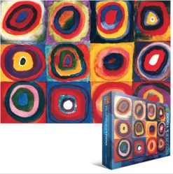 Eurographics Puzzles Kandinsky - Kleurenstudie - Puzzel Van 1000 Stukjes