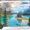 Eurographics Puzzles Maligne Lake Alberta - Canada - Puzzel Van 1000 Stukjes