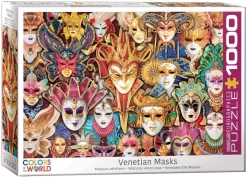 Eurographics Puzzles Venetiaanse Maskers - Puzzel Van 1000 Stukjes