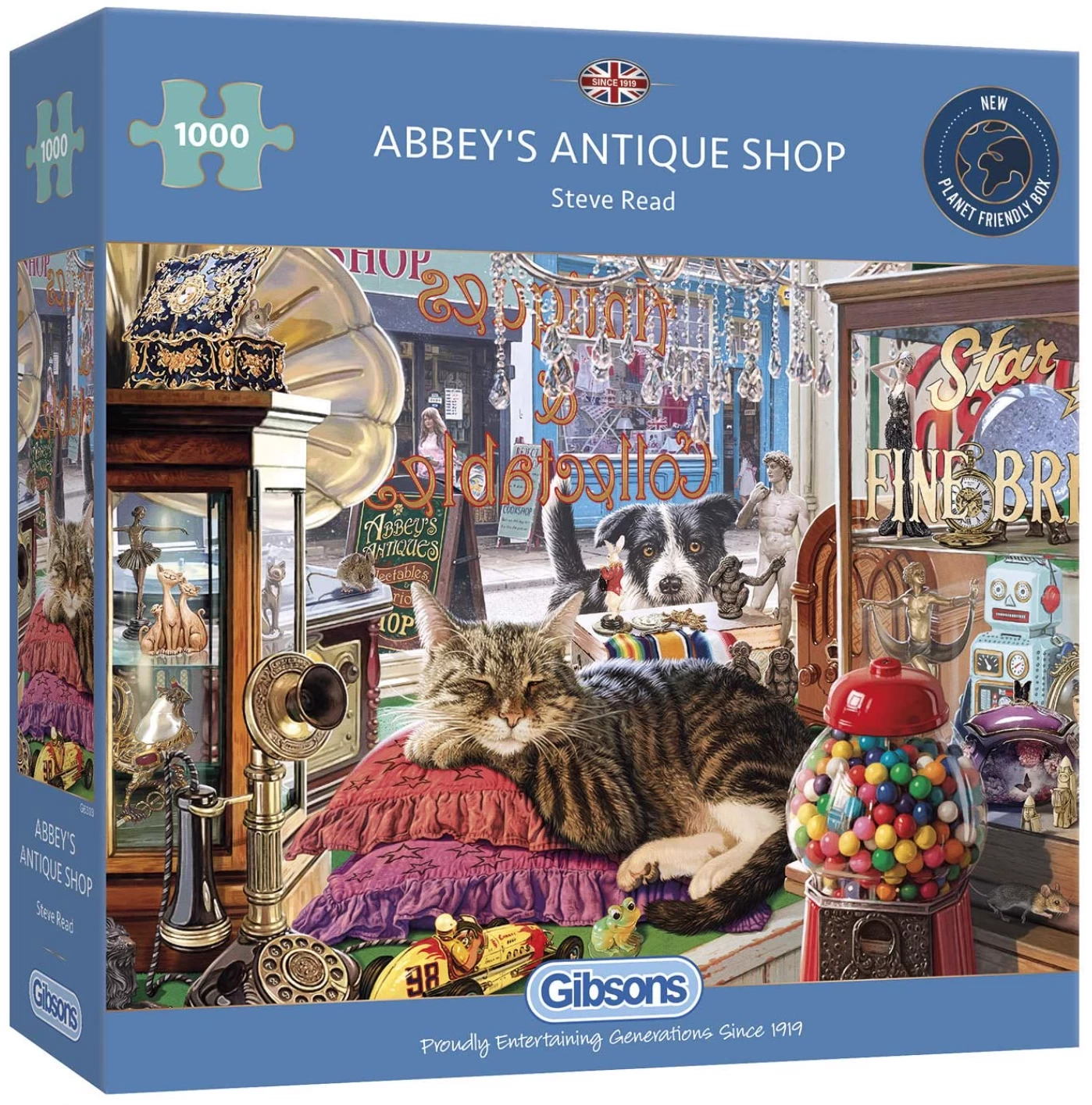 Gibsons Abbey's Antiekwinkel- Puzzel Van 1000 Stukjes