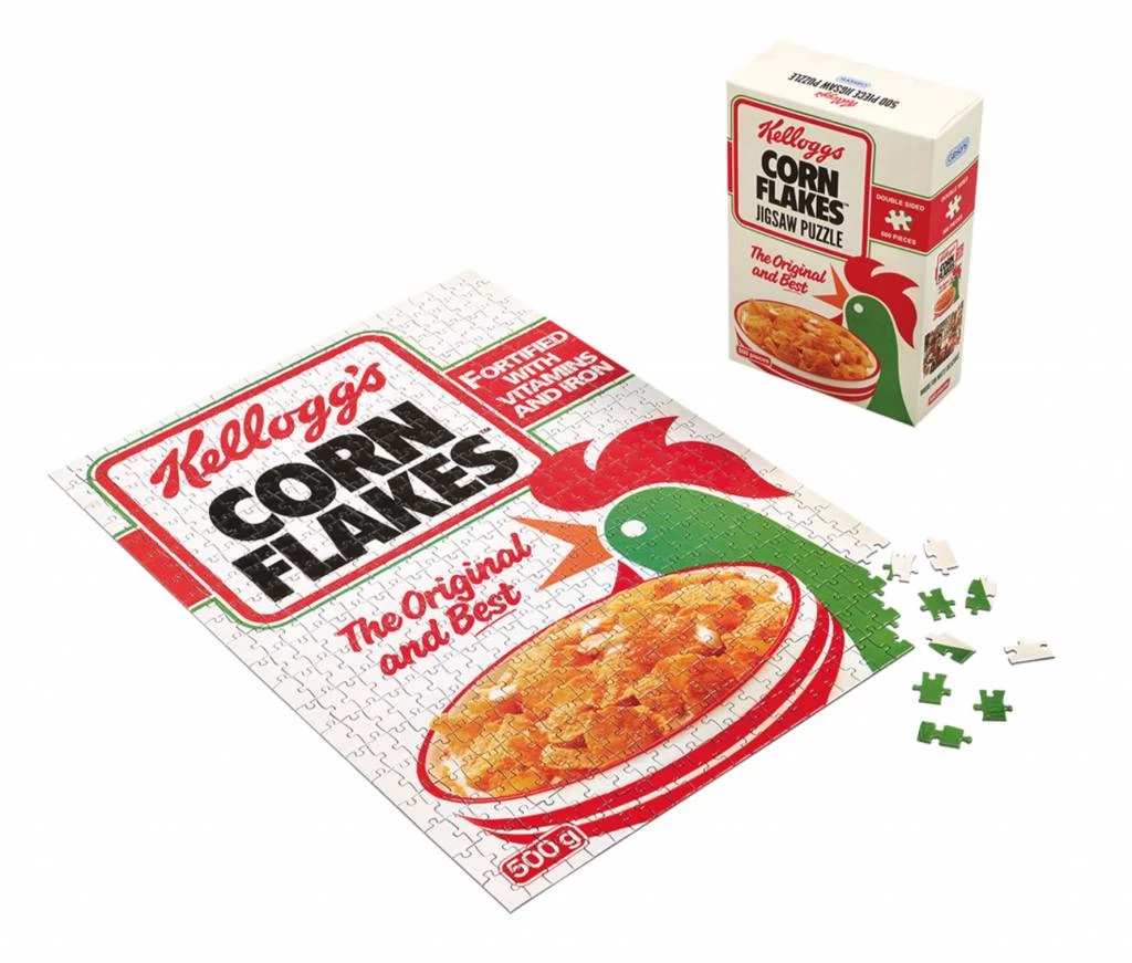Gibsons Kellogg's Cornflakes Dubbelzijdig Puzzel - 500 Stukjes - Afbeelding 2