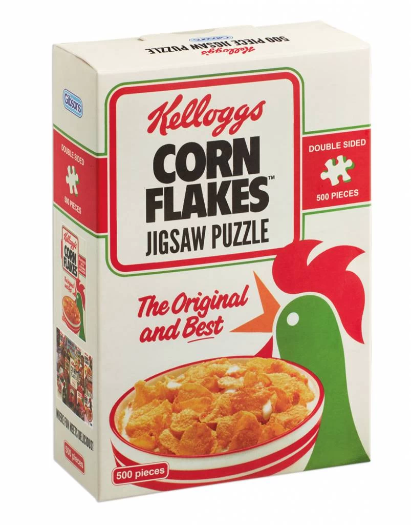 Gibsons Kellogg's Cornflakes Dubbelzijdig Puzzel - 500 Stukjes