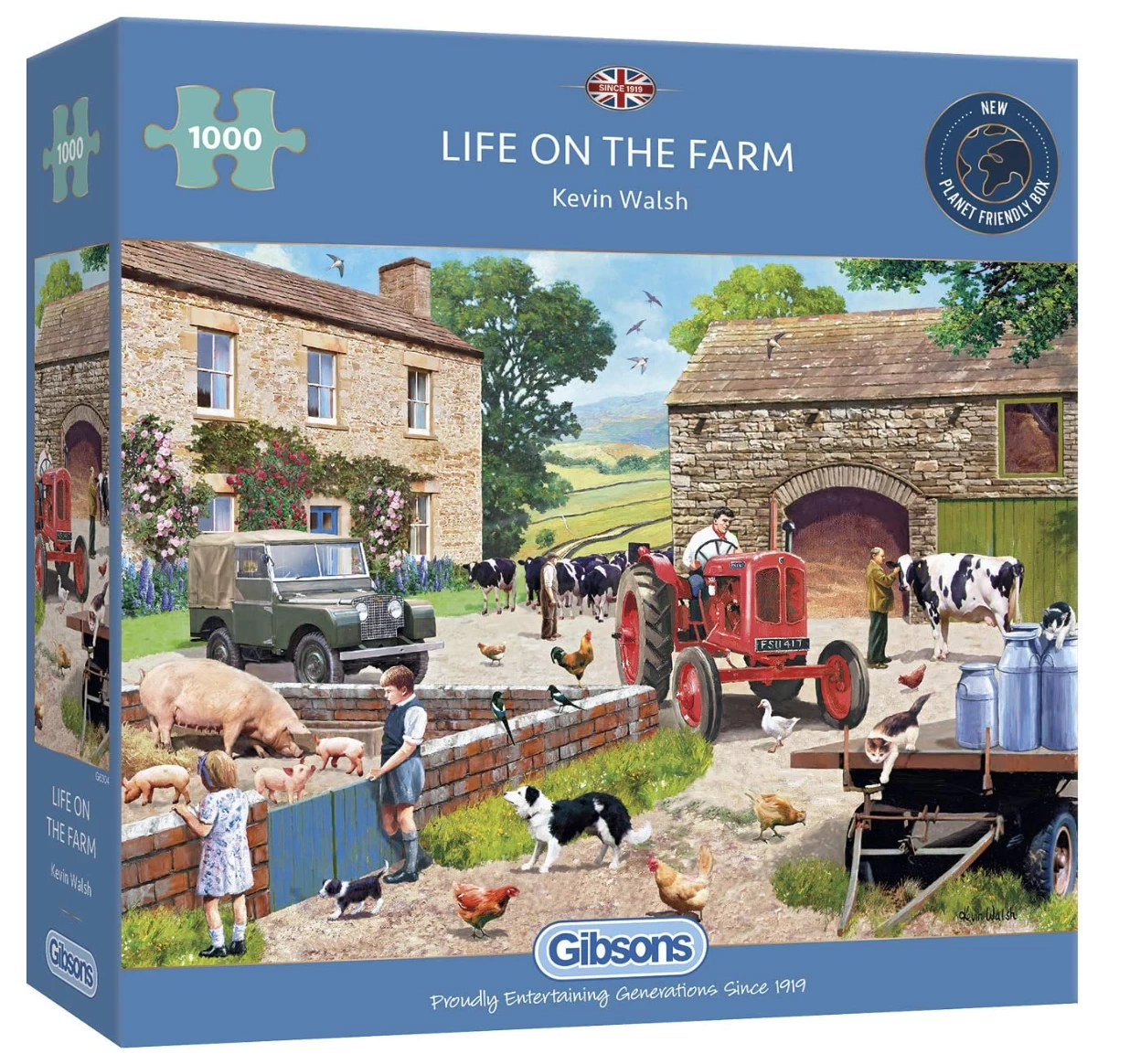 Gibsons Leven Op De Boerderij - Puzzel Van 1000 Stukjes - Afbeelding 2