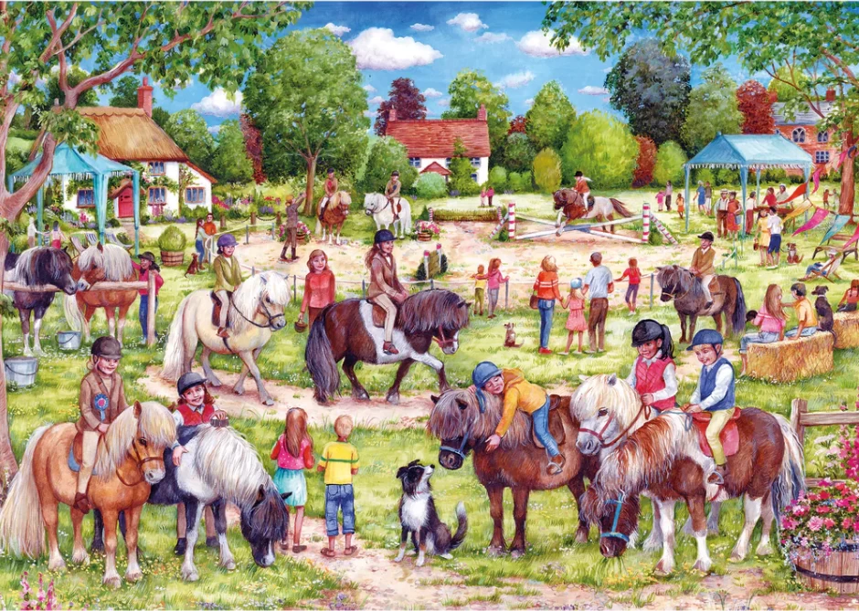 Gibsons Shetland Pony Club - Puzzel Van 250XL Stukjes - Afbeelding 2