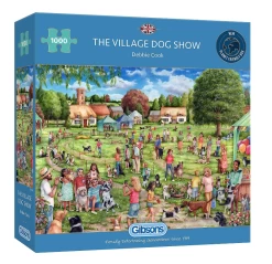 Gibsons The Village Dog Show - Puzzel Van 1000 Stukjes