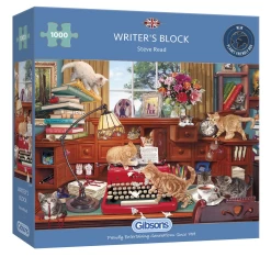 Gibsons Writer's Block - Puzzel Van 1000 Stukjes
