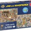 Jumbo Een Dagje Naar Het Museum - JvH - 2 Puzzels Van 1000 Stukjes