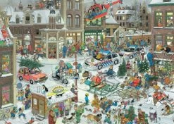 Jumbo Kerstmis - Jan Van Haasteren - 1000 Stukjes