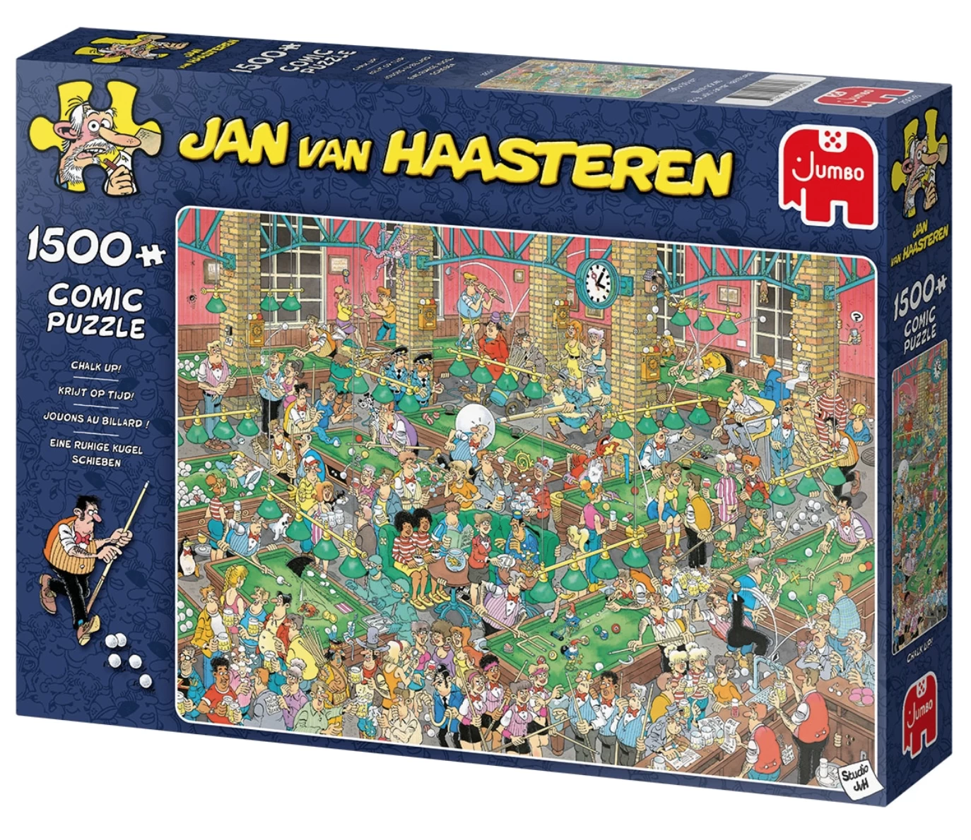 Jumbo Krijt Op Tijd - JvH - 1500 Stukjes