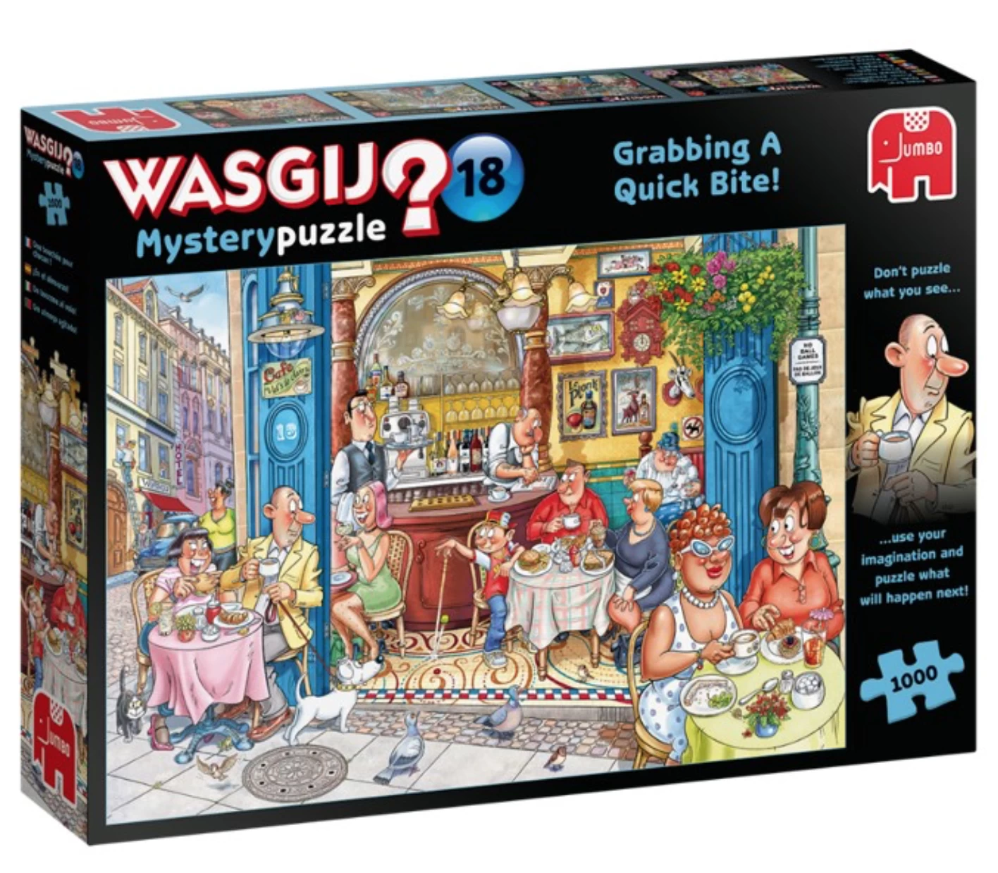 Jumbo Wasgij Mystery 18 - Een Snelle Hap! - 1000 Stukjes