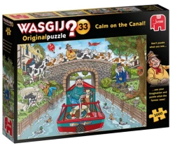 Jumbo Wasgij Original 33 - Kalm Op Het Kanaal! - 1000 Stukjes