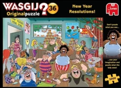 Jumbo Wasgij Original 36 - New Year Resolutions - 1000 Stukjes