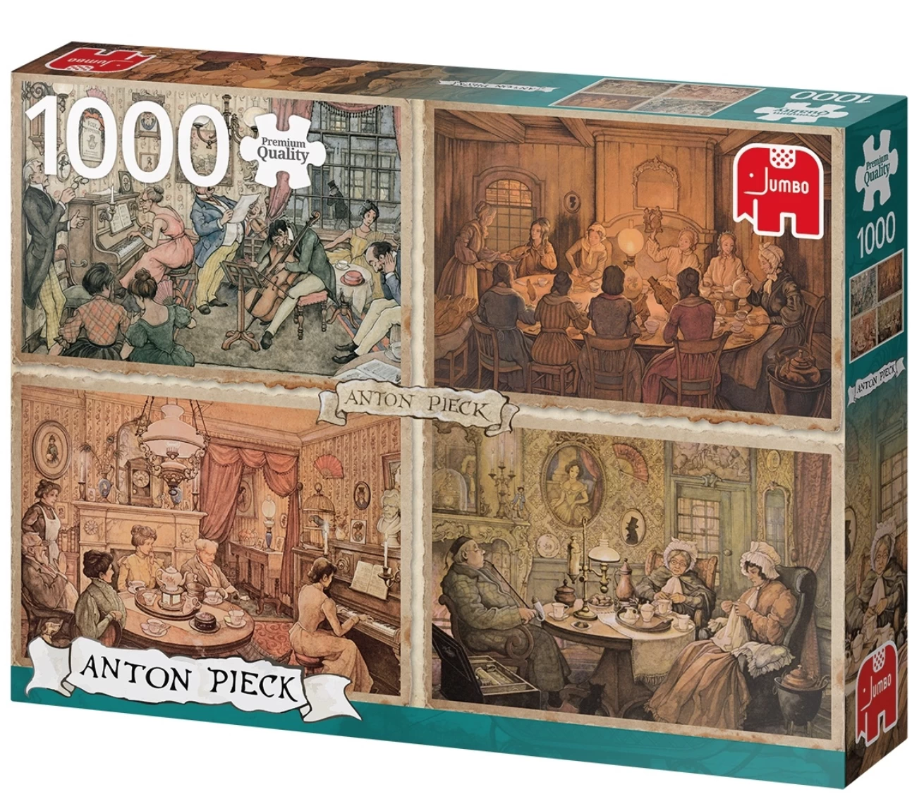 Jumbo Woonkamer Entertainment - Anton Pieck - 1000 Stukjes