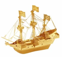 Metal Earth Gouden Driemaster Golden Hind - 3D Puzzel