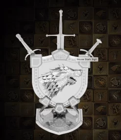 Metal Earth House Stark Sigil - GOT - Iconx 3D Puzzel