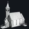 Metal Earth Old Country Church - 3D Puzzel