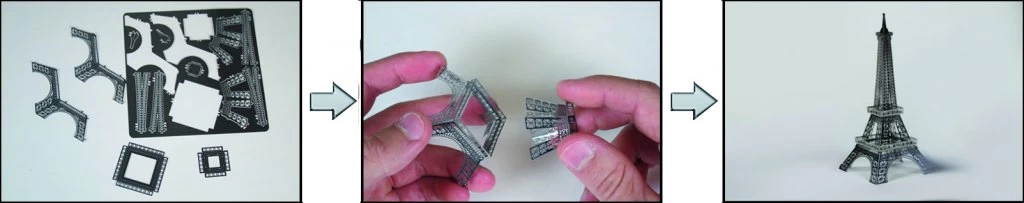 Metal Earth Star Wars Destroyer Droid - 3D-puzzel - Afbeelding 2