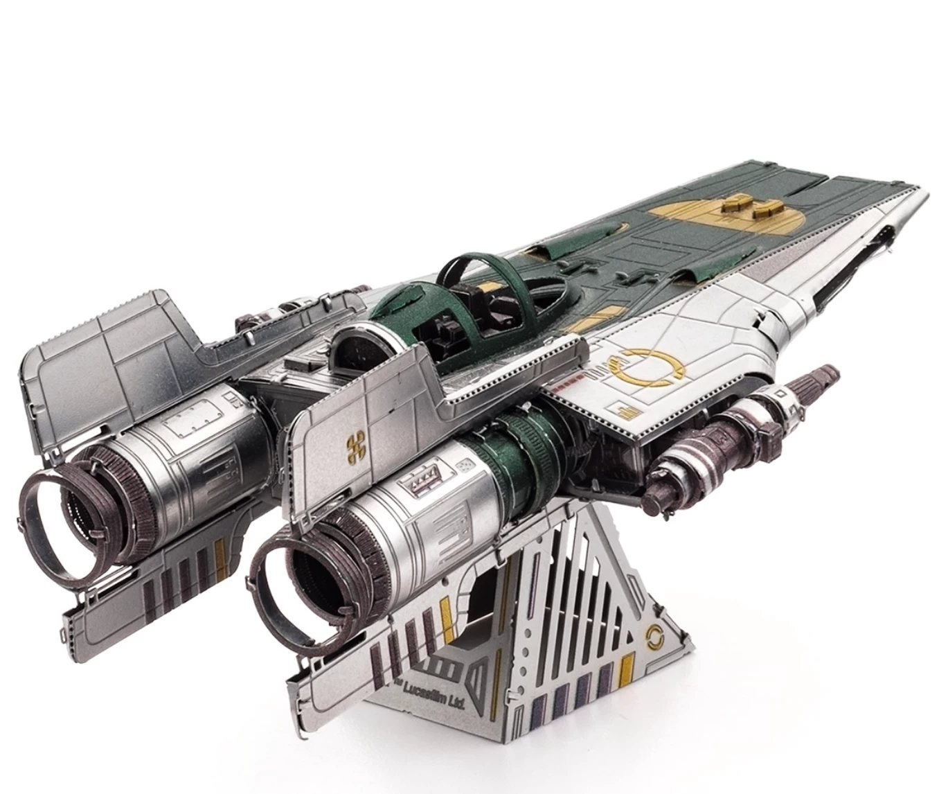 Metal Earth Star Wars - Resistance A-Wing Fighter - 3D Puzzel - Afbeelding 3