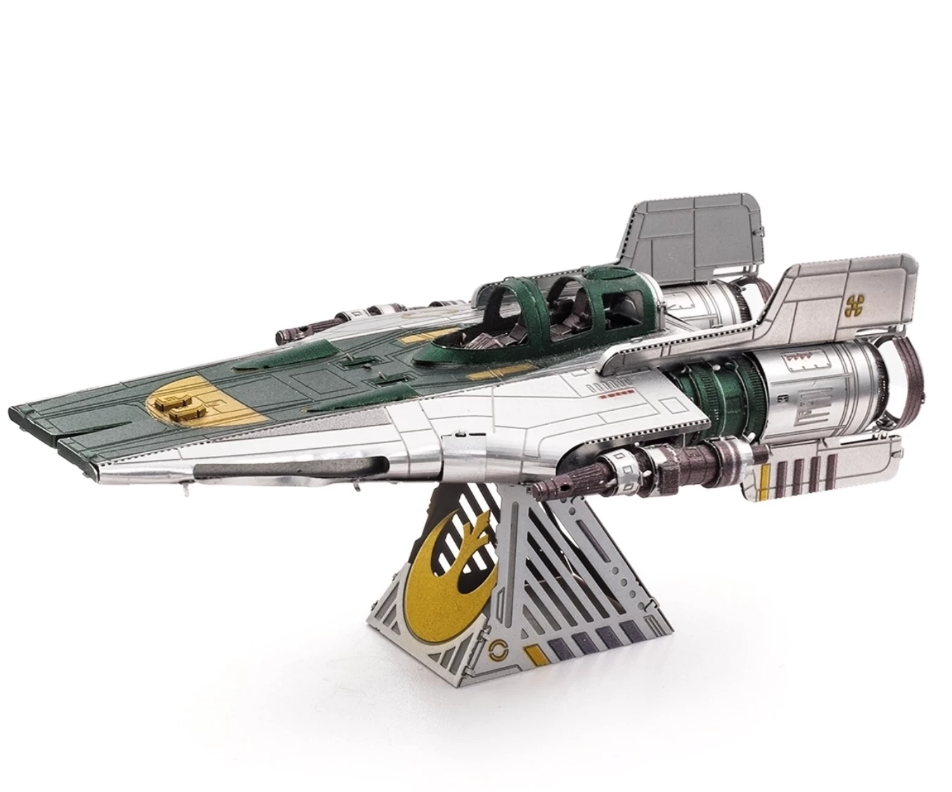 Metal Earth Star Wars - Resistance A-Wing Fighter - 3D Puzzel - Afbeelding 5