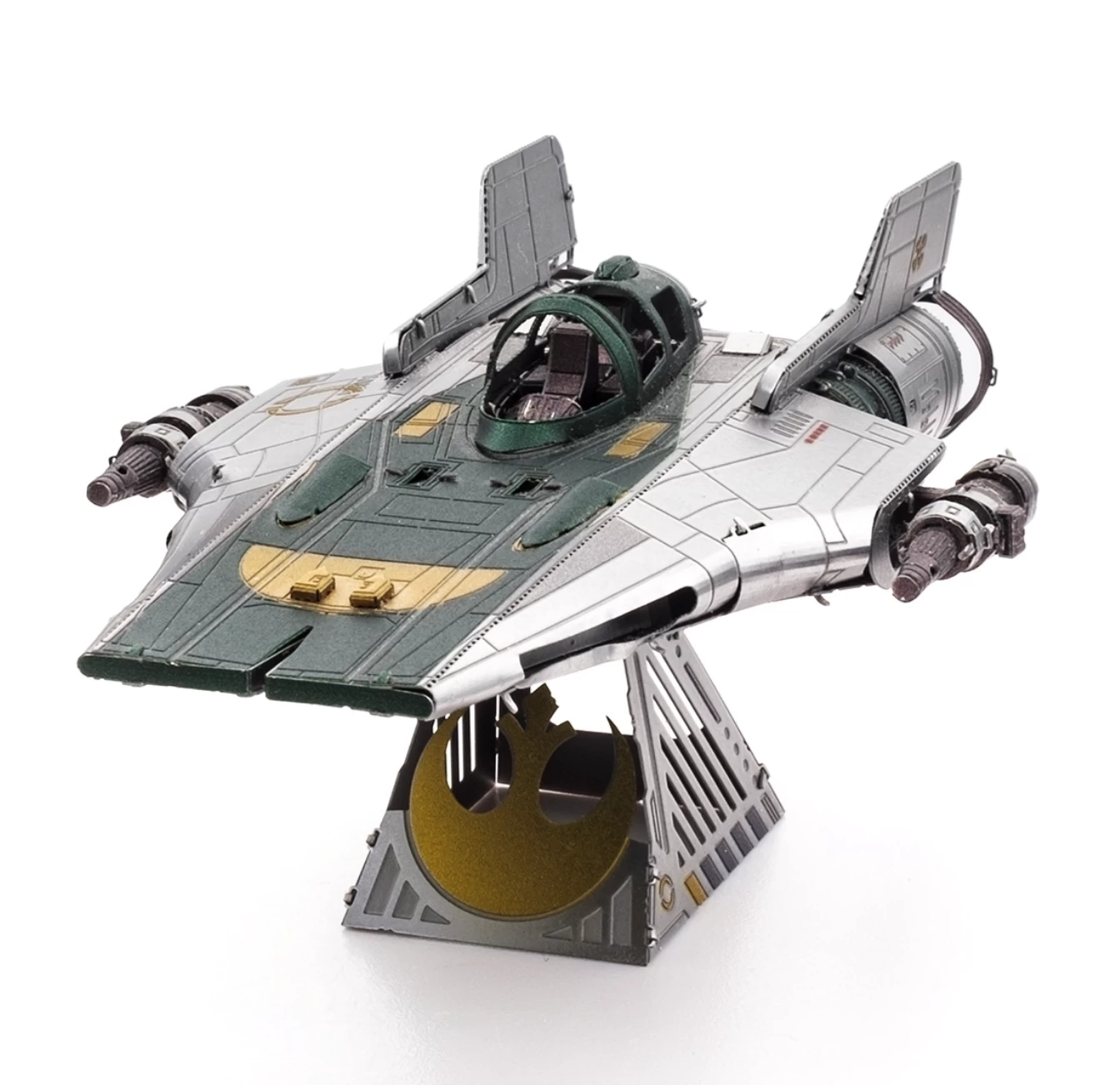Metal Earth Star Wars - Resistance A-Wing Fighter - 3D Puzzel - Afbeelding 6