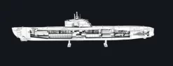 Metal Earth U-boat Type XXI - 3D Puzzel