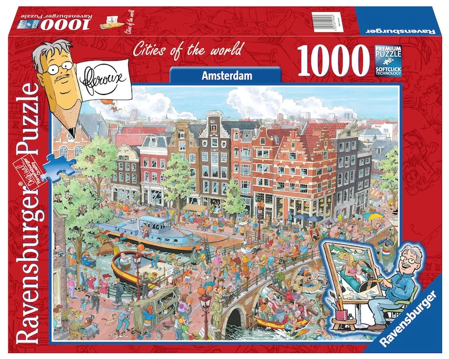 Ravensburger Amsterdam - Fleroux - Puzzel Van 1000 Stukjes - Afbeelding 2