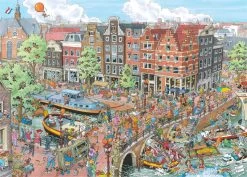 Ravensburger Amsterdam - Fleroux - Puzzel Van 1000 Stukjes