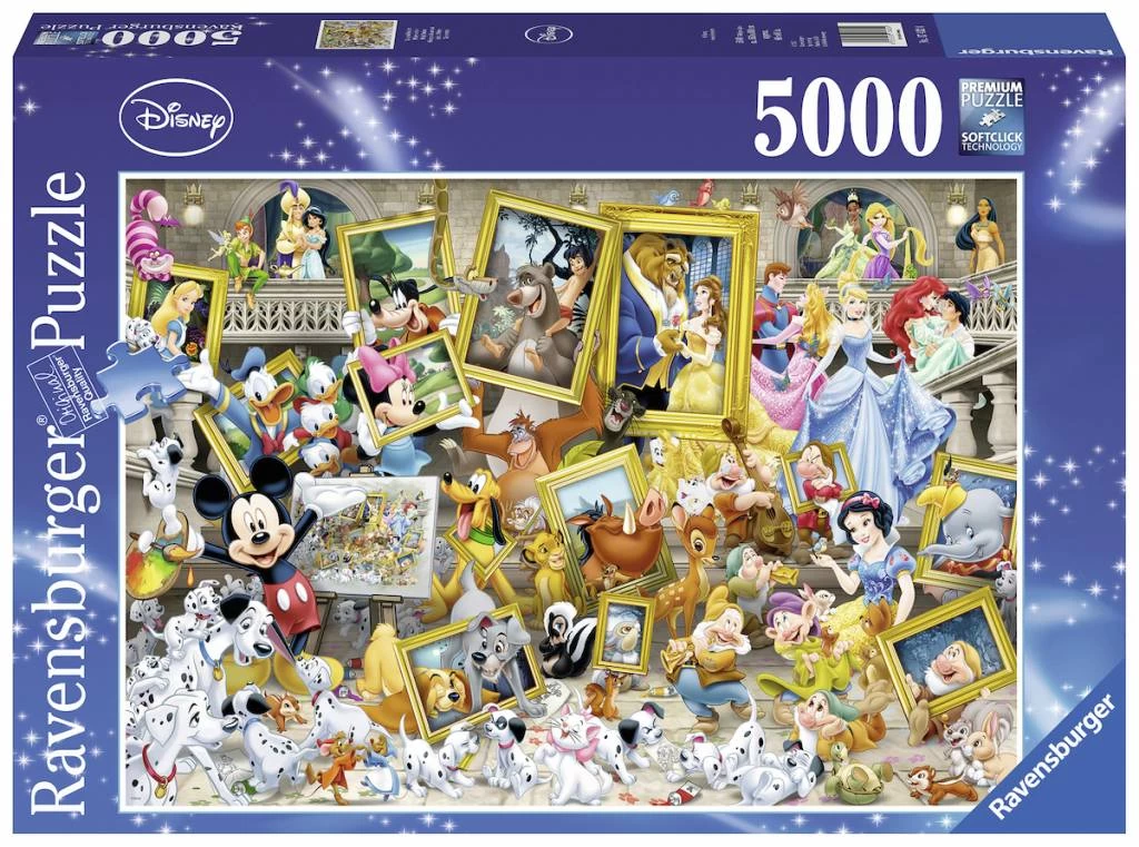 Ravensburger Artistieke Mickey - Puzzel Van 5000 Stukjes - Afbeelding 2