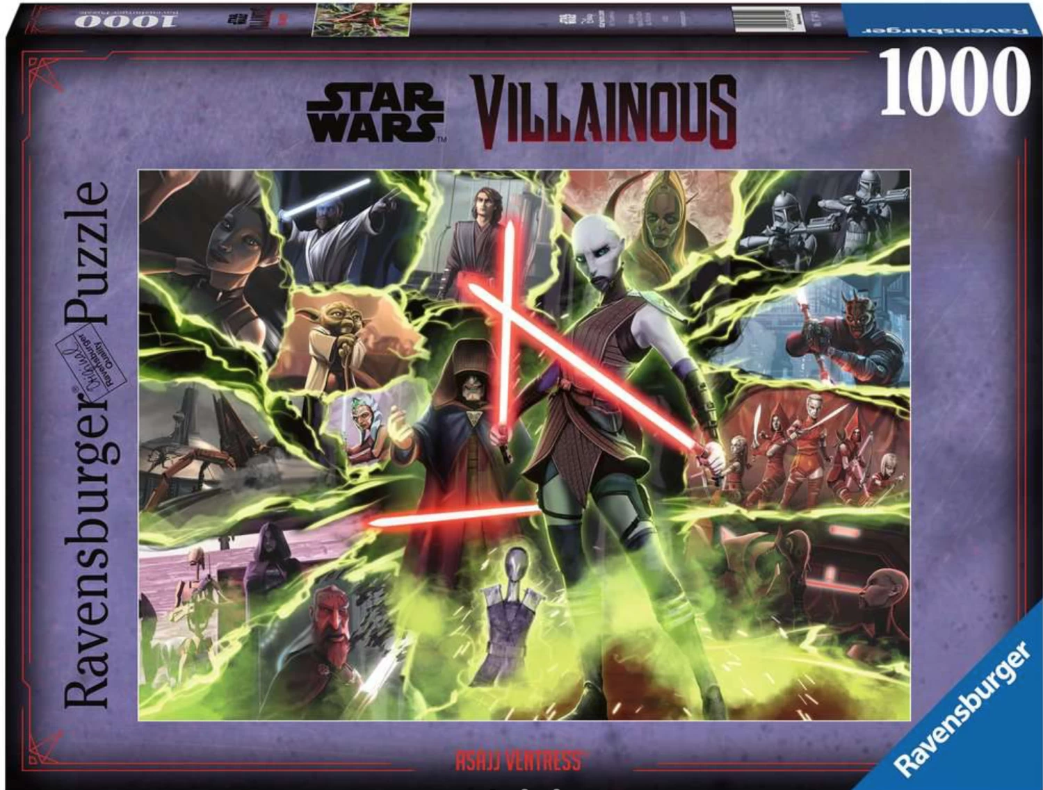 Ravensburger Asajj Ventress - Star Wars Villainous - Puzzel Van 1000 Stukjes